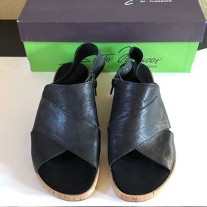 Sesto Meucci Open-toe Sandal, Sz 8N.